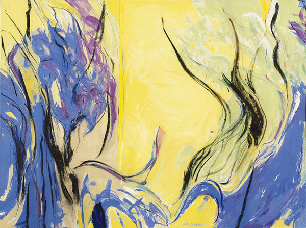 Backlit Morning Trees by Marjorie Morrow